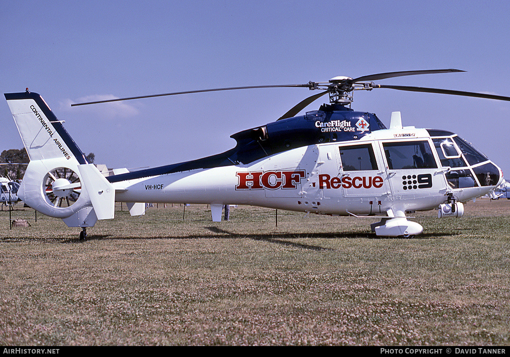 Aircraft Photo of VH-HCF | Aerospatiale SA-365C-2 Dauphin 2 | CareFlight | AirHistory.net #44409