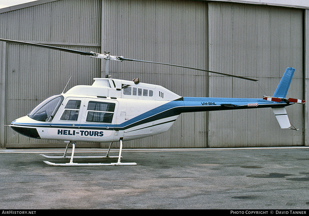 Aircraft Photo of VH-BHL | Bell AB-206A JetRanger | Heli Tours | AirHistory.net #44436