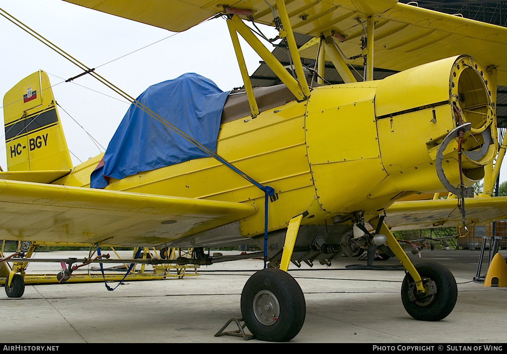 Aircraft Photo of HC-BGY | Grumman American G-164B Ag-Cat B | LAN Aerofumigación - Líneas Aéreas Nacionales | AirHistory.net #44454