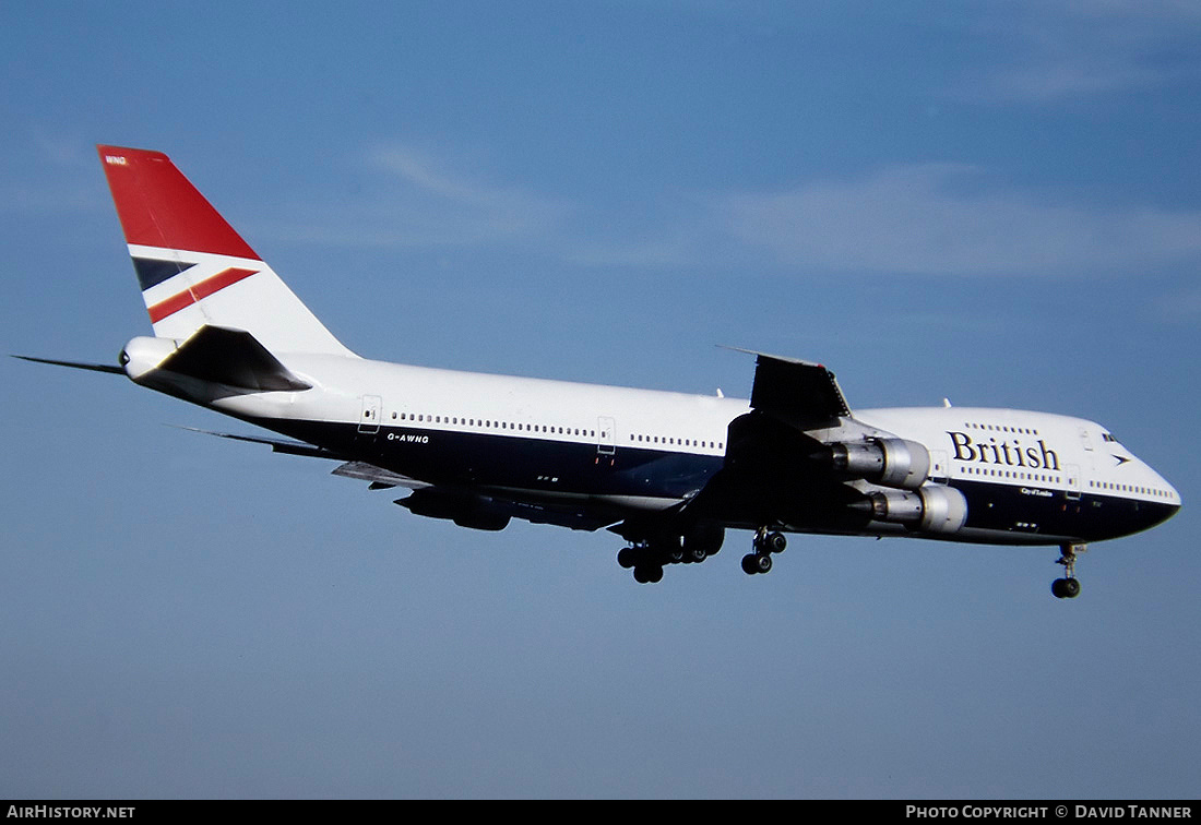 Aircraft Photo of G-AWNG | Boeing 747-136 | British Airways | AirHistory.net #44462