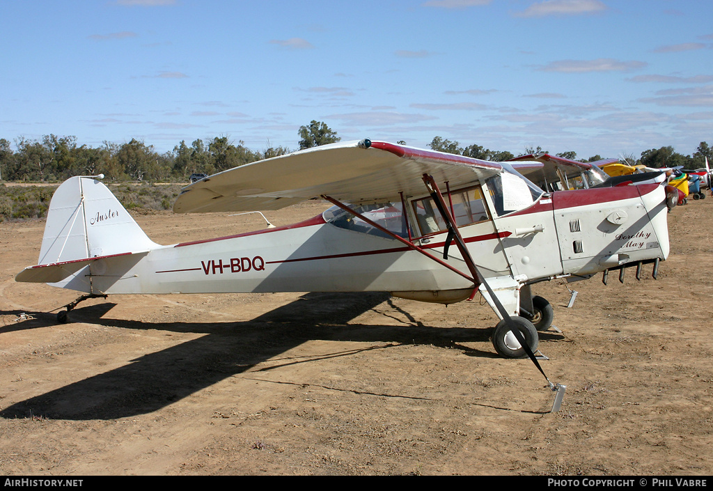 Aircraft Photo of VH-BDQ | Auster J-1 Autocrat | AirHistory.net #44467