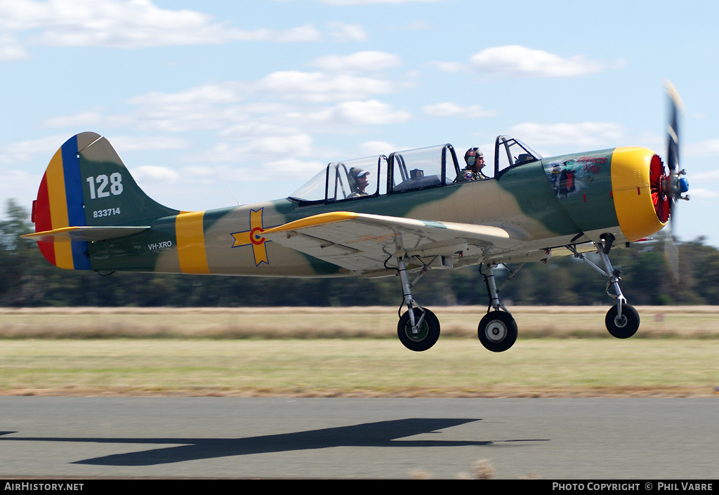 Aircraft Photo of VH-XRO | Yakovlev Yak-52 | Romania - Air Force | AirHistory.net #44480