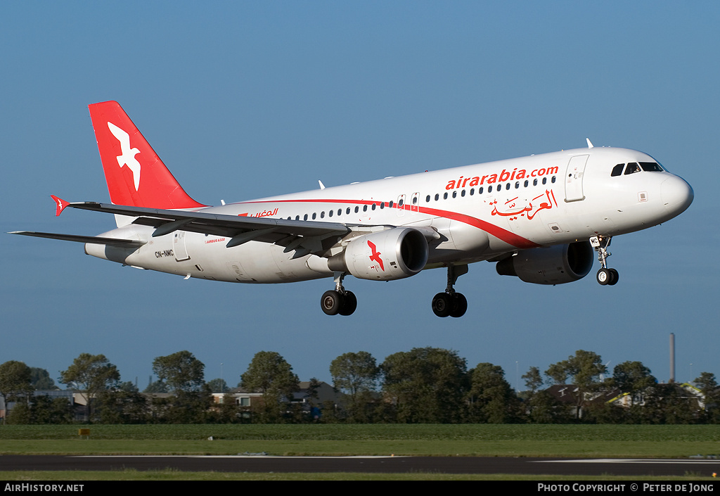 Aircraft Photo of CN-NMC | Airbus A320-214 | Air Arabia | AirHistory.net #44483