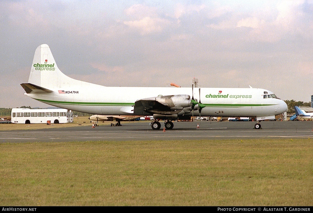 Aircraft Photo of N347HA | Lockheed L-188C(F) Electra | Channel Express | AirHistory.net #44503
