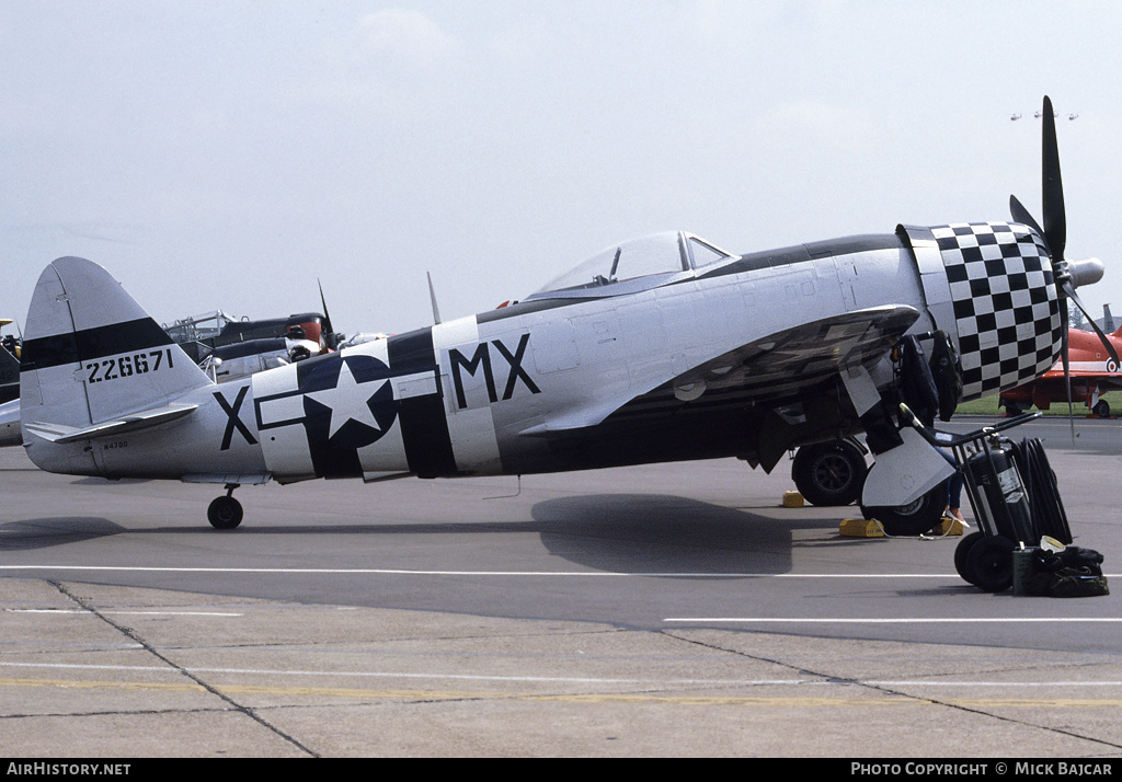 Aircraft Photo of N47DD / 226671 | Republic P-47D Thunderbolt | USA - Air Force | AirHistory.net #44510