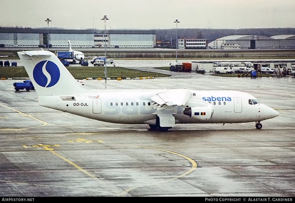 Aircraft Photo of OO-DJL | British Aerospace Avro 146-RJ85 | Sabena | AirHistory.net #44515