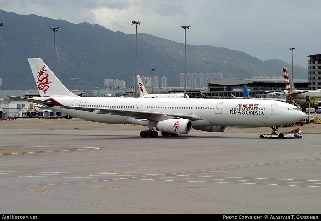 Aircraft Photo of B-HYH | Airbus A330-343E | Dragonair | AirHistory.net #44537