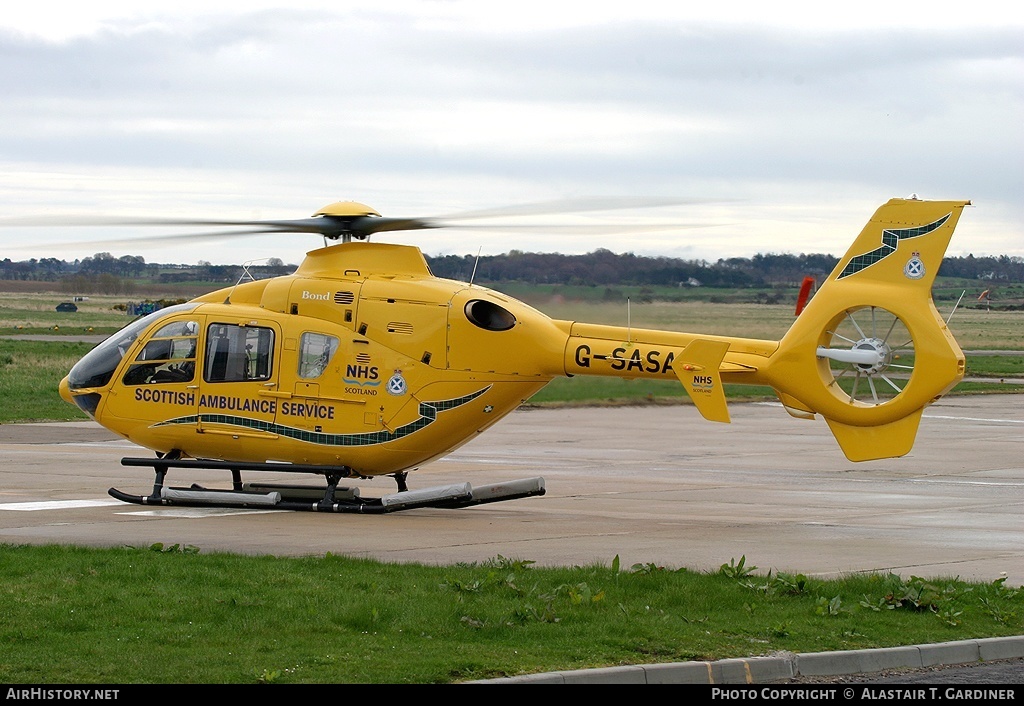Aircraft Photo of G-SASA | Eurocopter EC-135T-1 | Scottish Ambulance Service | AirHistory.net #44539