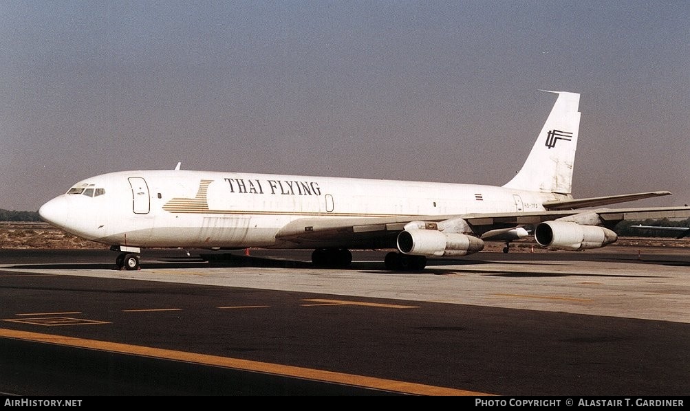 Aircraft Photo of HS-TFS | Boeing 707-321C | Thai Flying Service - TFS | AirHistory.net #44541