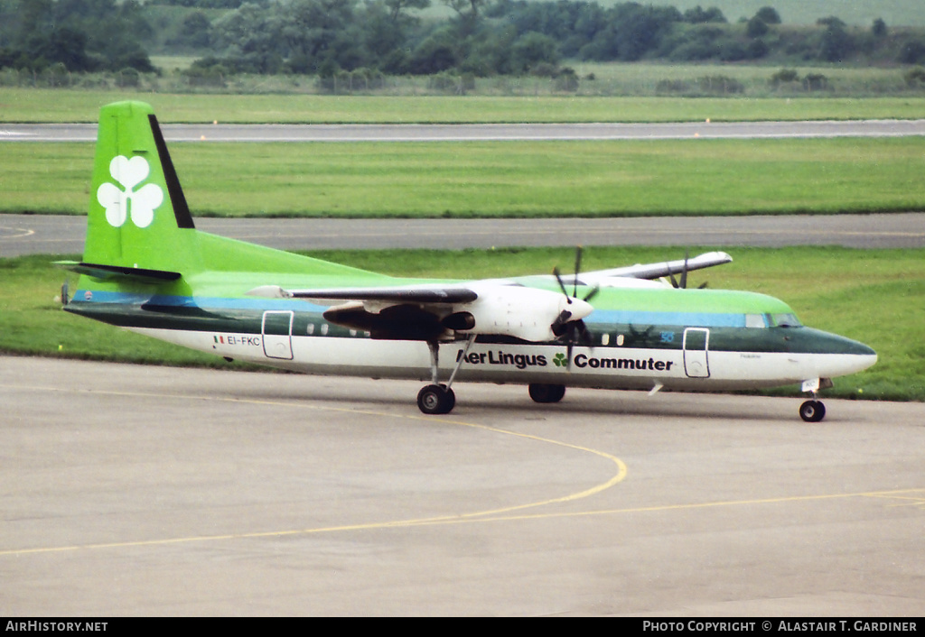 Aircraft Photo of EI-FKC | Fokker 50 | Aer Lingus Commuter | AirHistory.net #44551