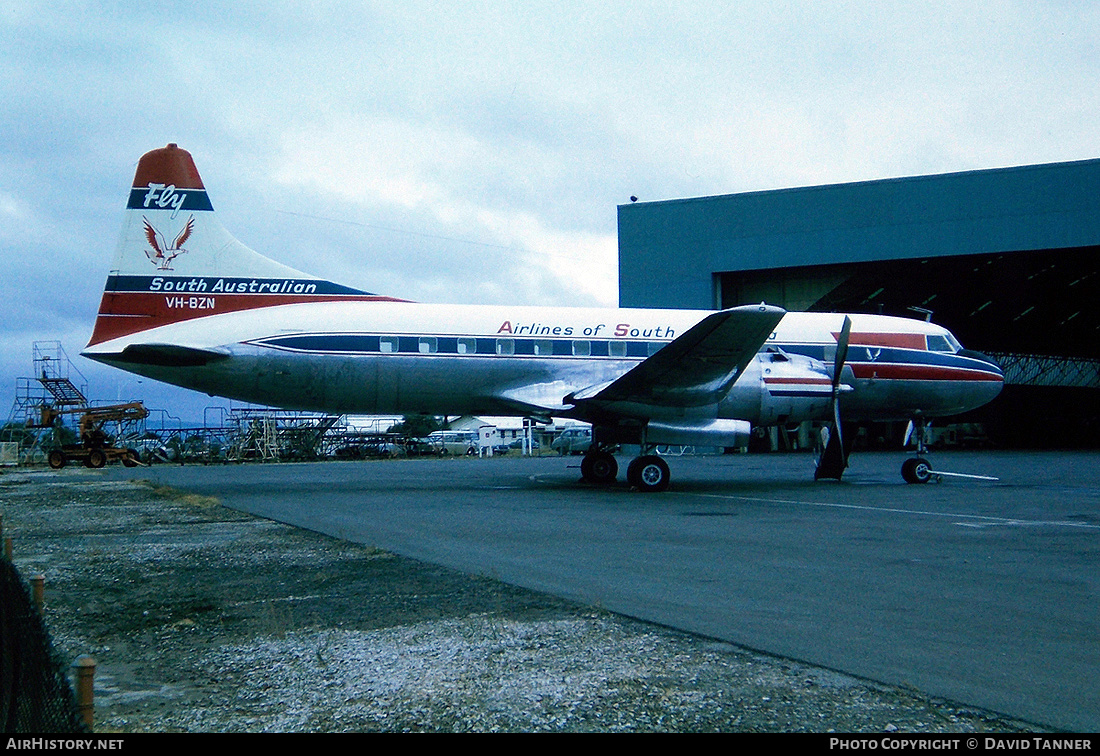 Aircraft Photo of VH-BZN | Convair 440-97 Metropolitan | Airlines of South Australia - ASA | AirHistory.net #44557