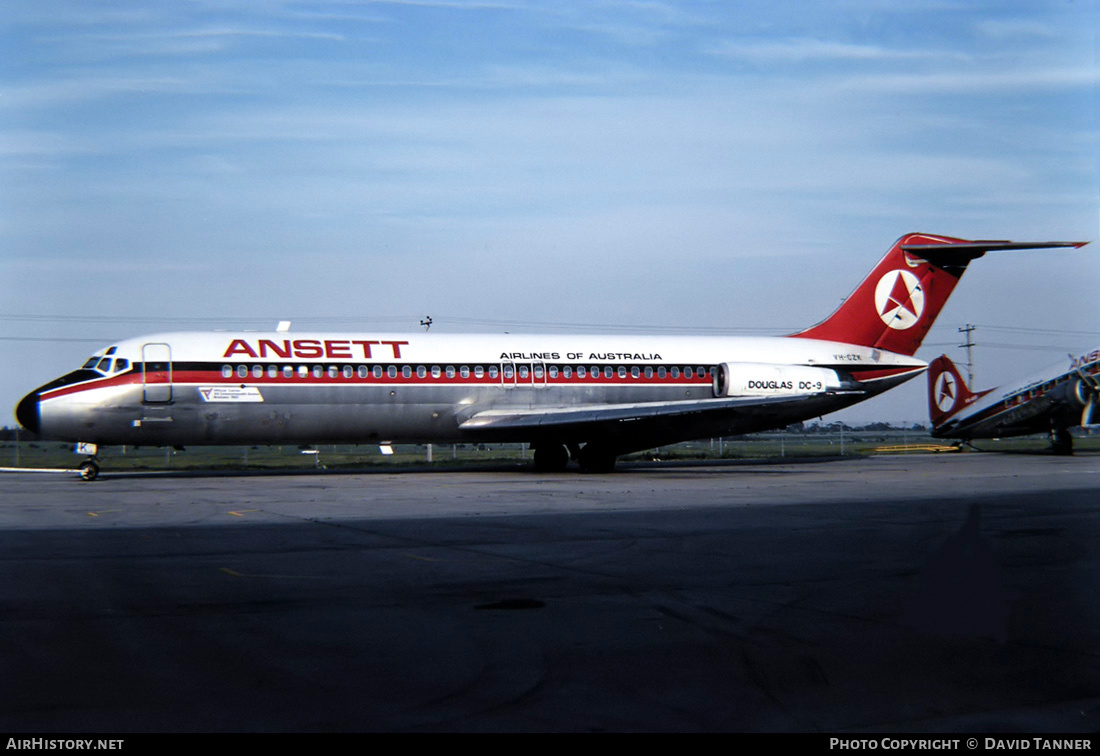 Aircraft Photo of VH-CZK | McDonnell Douglas DC-9-31 | Ansett Airlines of Australia | AirHistory.net #44565