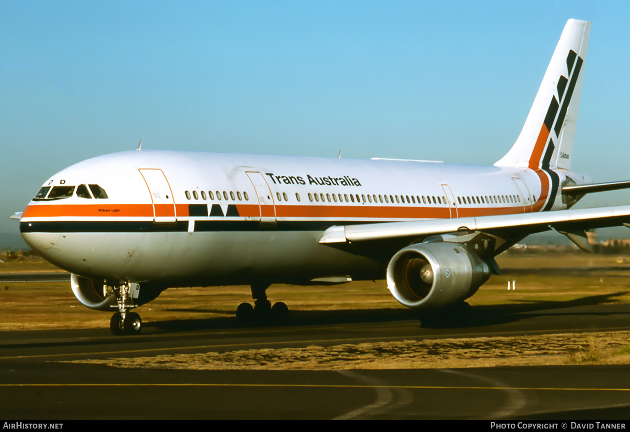 Aircraft Photo of VH-TAD | Airbus A300B4-203 | Trans-Australia Airlines - TAA | AirHistory.net #44566
