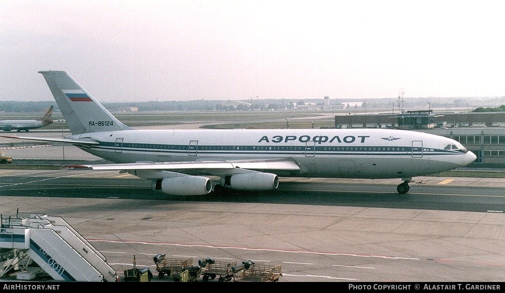 Aircraft Photo of RA-86124 | Ilyushin Il-86 | Aeroflot | AirHistory.net #44571