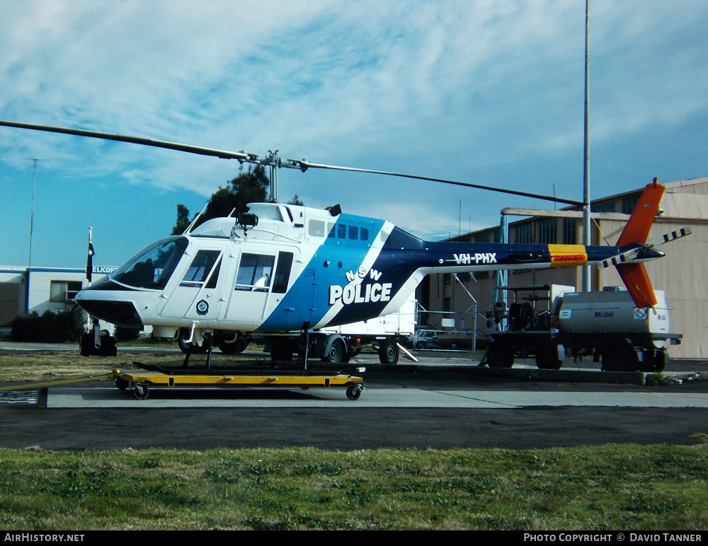 Aircraft Photo of VH-PHX | Bell 206B JetRanger II | AirHistory.net #44575
