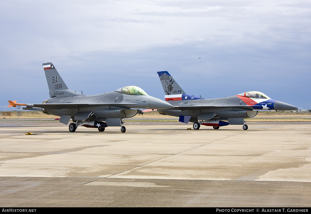 Aircraft Photo of 87-0235 / AF87-235 | General Dynamics F-16C Fighting Falcon | USA - Air Force | AirHistory.net #44580