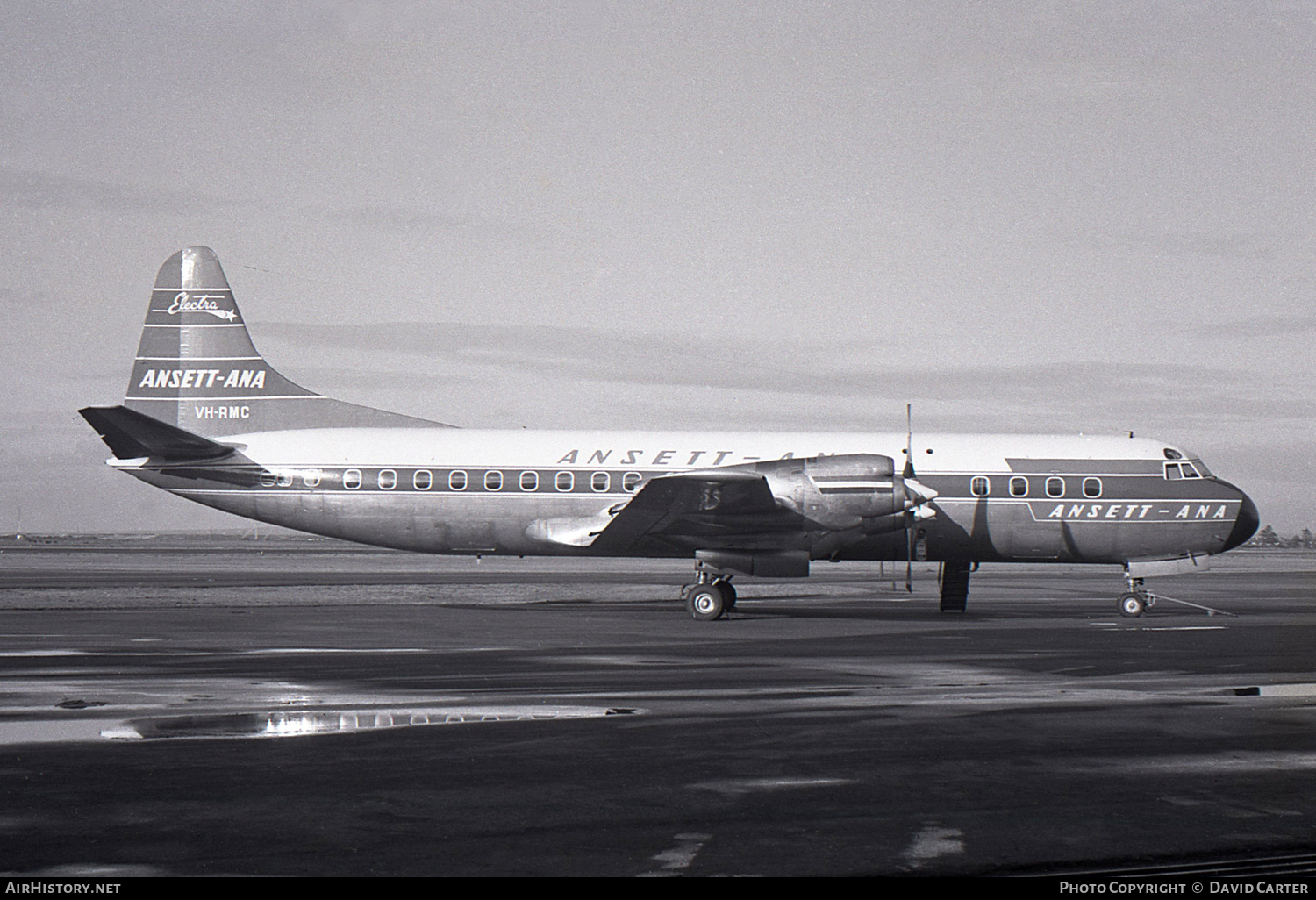 Aircraft Photo of VH-RMC | Lockheed L-188A Electra | Ansett - ANA | AirHistory.net #44593