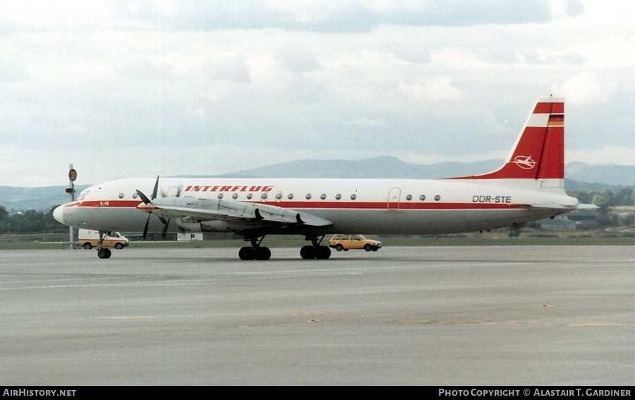 Aircraft Photo of DDR-STE | Ilyushin Il-18V | Interflug | AirHistory.net #44594