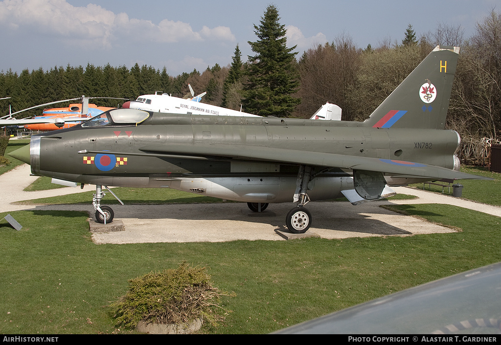 Aircraft Photo of XN782 | English Electric Lightning F2A | UK - Air Force | AirHistory.net #44617