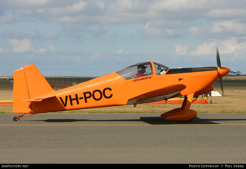 Aircraft Photo of VH-POC | Van's RV-6 | AirHistory.net #44620