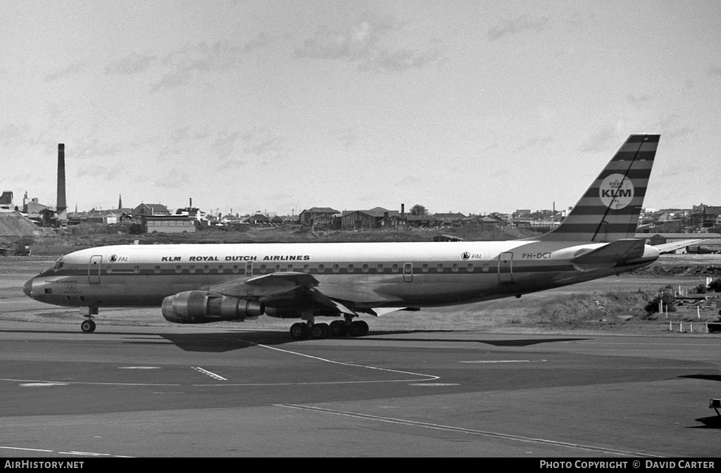 Aircraft Photo of PH-DCT | Douglas DC-8-55CF Jet Trader | KLM - Royal Dutch Airlines | AirHistory.net #44642