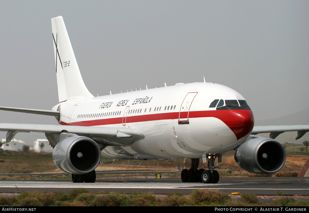 Aircraft Photo of T22-2 | Airbus A310-304 | Spain - Air Force | AirHistory.net #44643