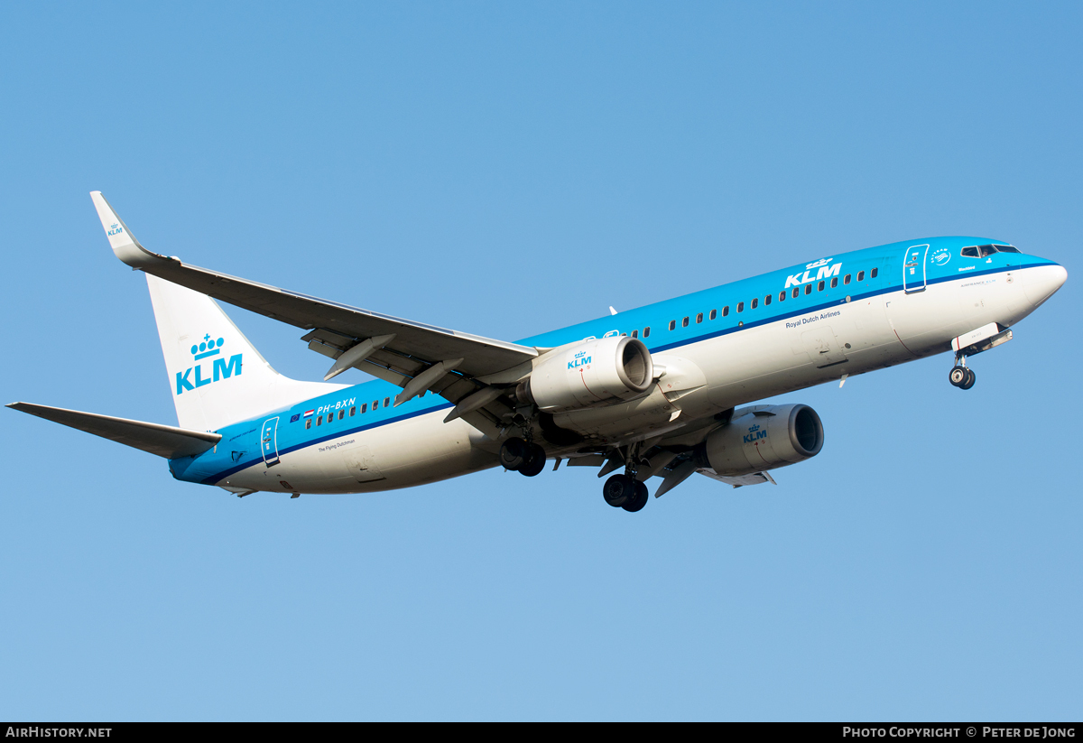 Aircraft Photo of PH-BXN | Boeing 737-8K2 | KLM - Royal Dutch Airlines | AirHistory.net #44648