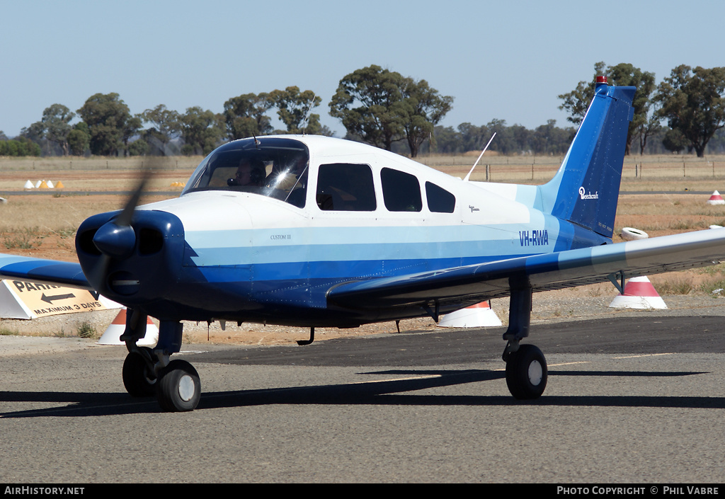 Aircraft Photo of VH-RWA | Beech A23A Musketeer Custom III | AirHistory.net #44654