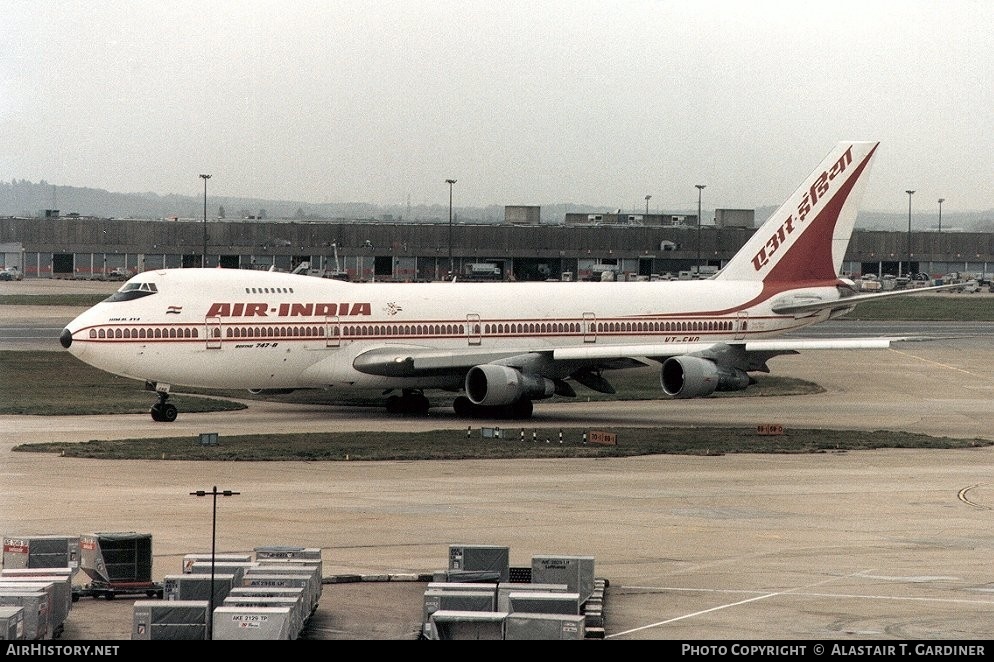 Aircraft Photo of VT-ENQ | Boeing 747-212B | Air India | AirHistory.net #44658