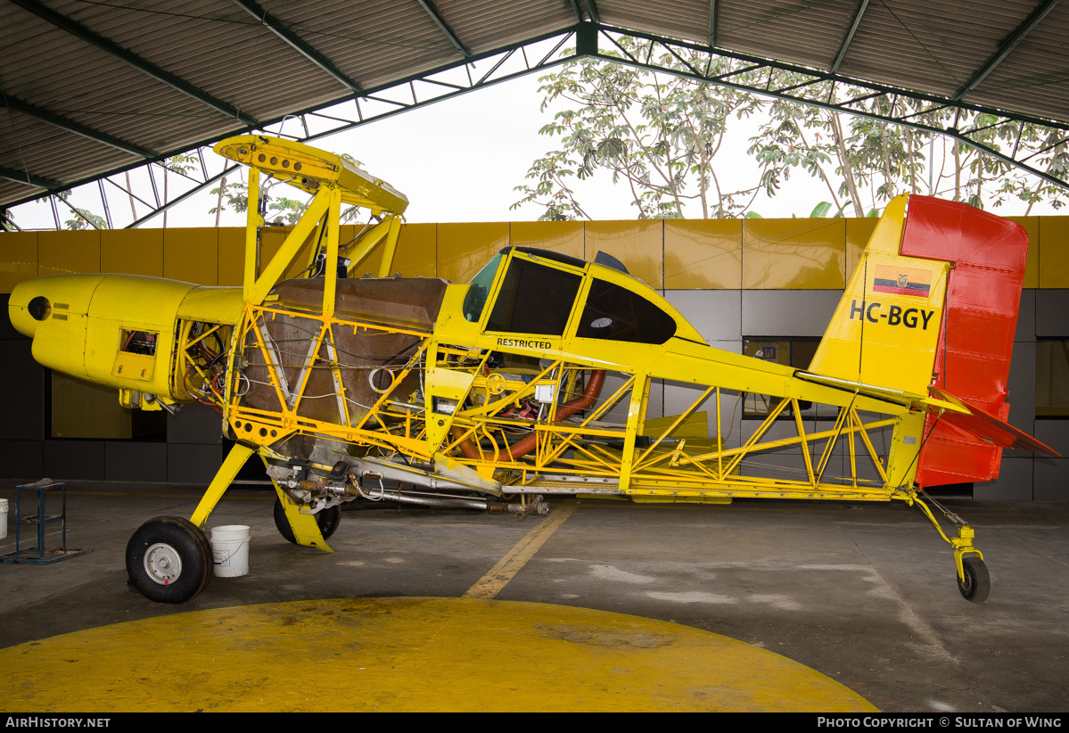 Aircraft Photo of HC-BGY | Grumman American G-164B Ag-Cat B | Aerofumig | AirHistory.net #44690