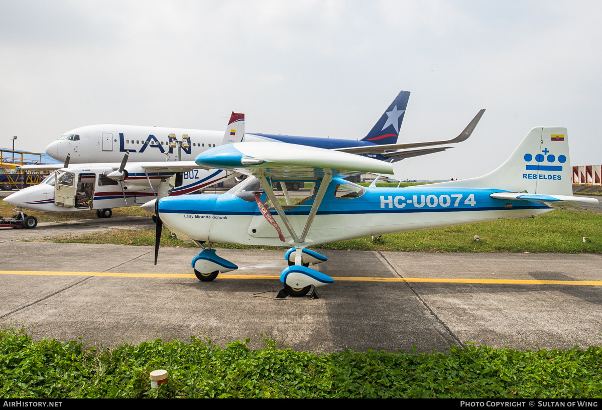 Aircraft Photo of HC-U0074 | AeroAndina MXP-150 Patriot | Aeroclub Los Rebeldes | AirHistory.net #44693