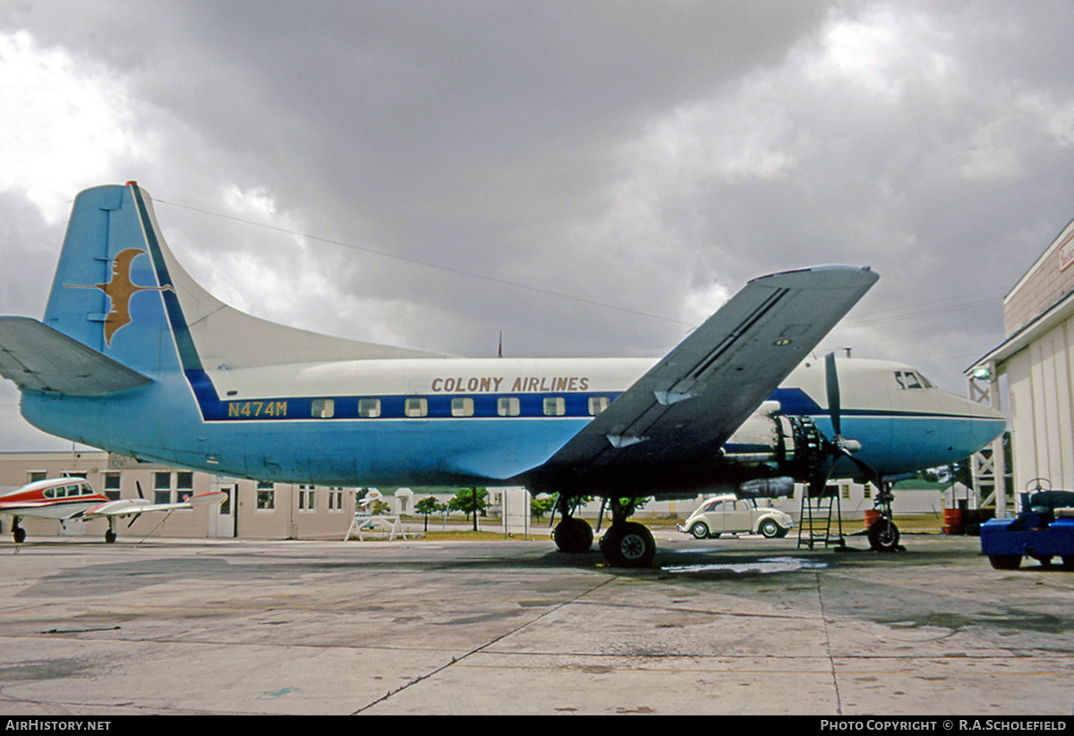 Aircraft Photo of N474M | Martin 404 | Colony Airlines | AirHistory.net #44696