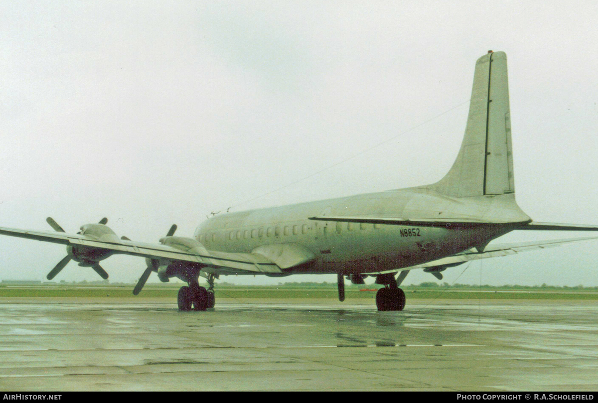 Aircraft Photo of N8852 | Douglas DC-7C | Rose Aero Inc | AirHistory.net #44703