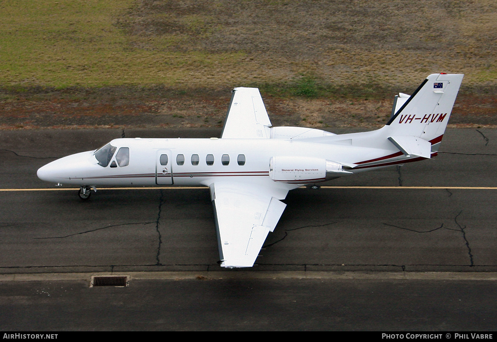 Aircraft Photo of VH-HVM | Cessna 550 Citation Bravo | AirHistory.net #44708