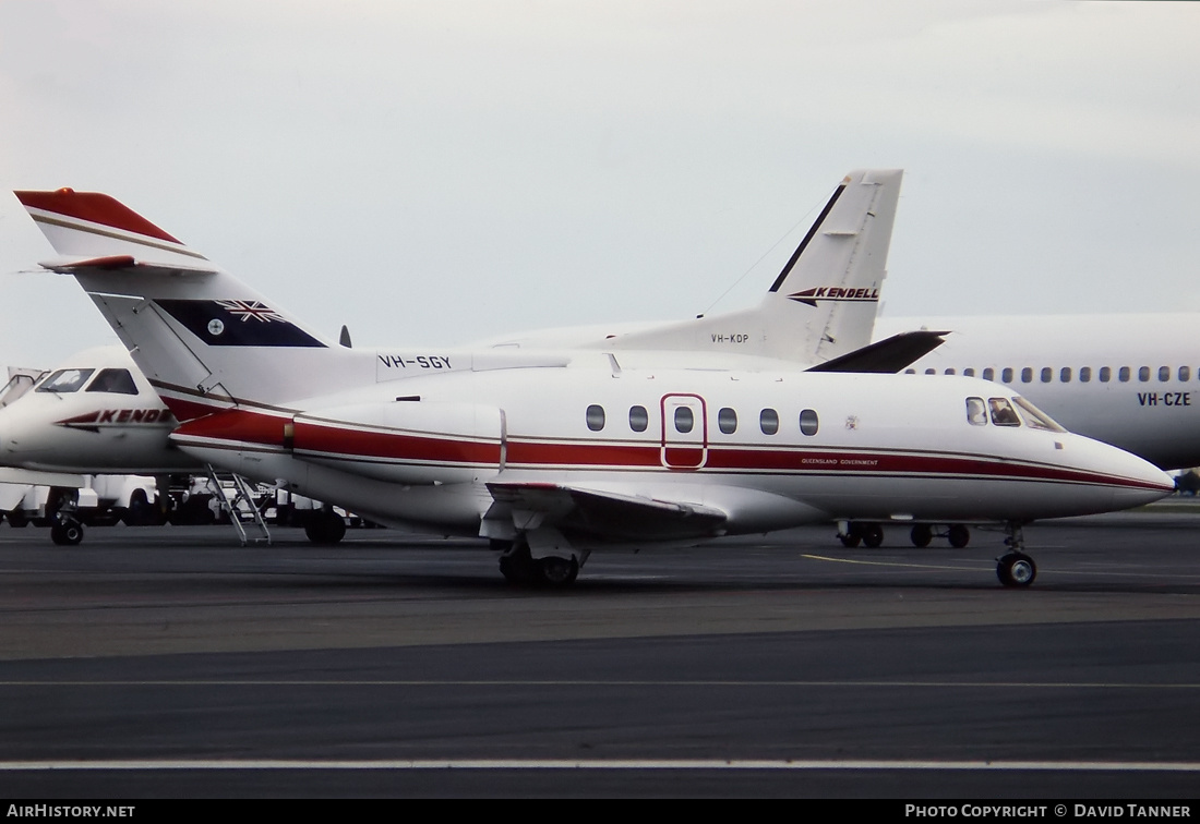 Aircraft Photo of VH-SGY | British Aerospace BAe-125-800B | AirHistory.net #44716