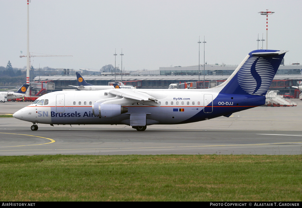Aircraft Photo of OO-DJJ | British Aerospace BAe-146-200 | SN Brussels Airlines | AirHistory.net #44736