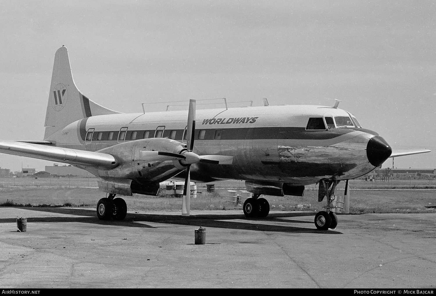 Aircraft Photo of C-FPWT | Convair 640 | Worldways Canada | AirHistory.net #44744