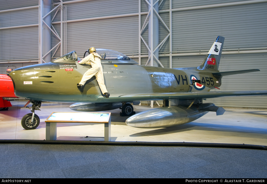 Aircraft Photo of 23455 | Canadair CL-13B Sabre 6 | Canada - Air Force | AirHistory.net #44746