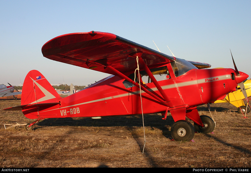 Aircraft Photo of VH-RDB | Piper PA-22/20-150 Pacer | AirHistory.net #44751