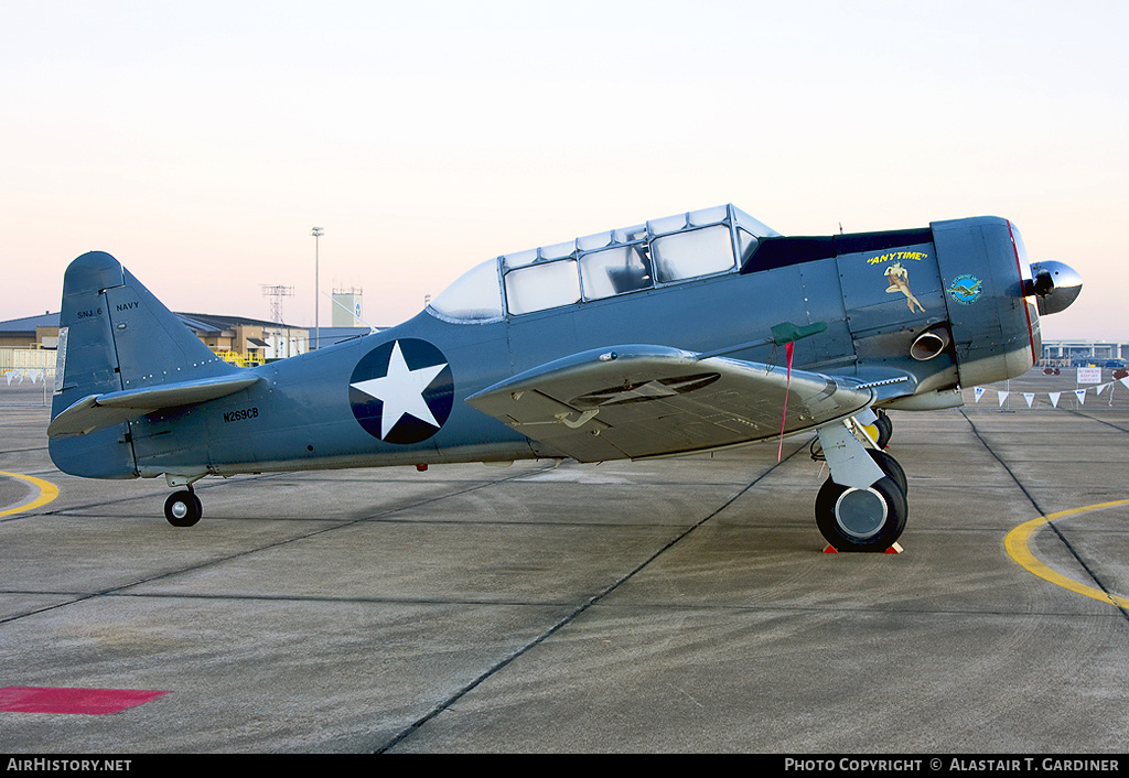 Aircraft Photo of N269CB | North American SNJ-6 Texan | USA - Navy | AirHistory.net #44755