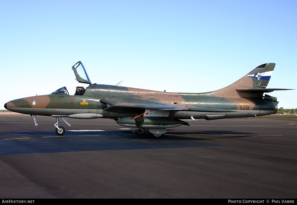 Aircraft Photo of VH-RHO | Hawker Hunter T75S | Singapore - Air Force | AirHistory.net #44758