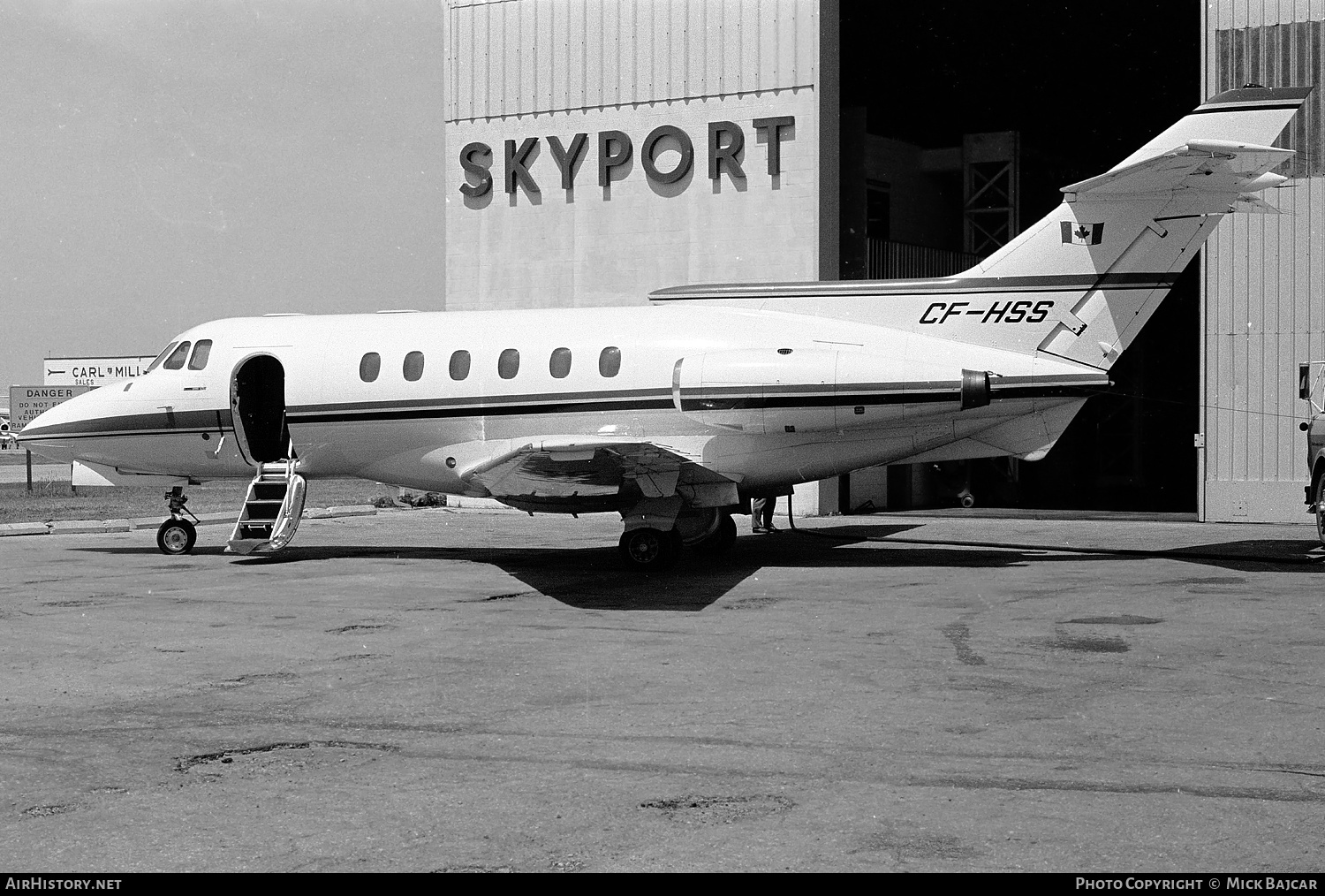 Aircraft Photo of CF-HSS | Hawker Siddeley HS-125-600A | AirHistory.net #44764