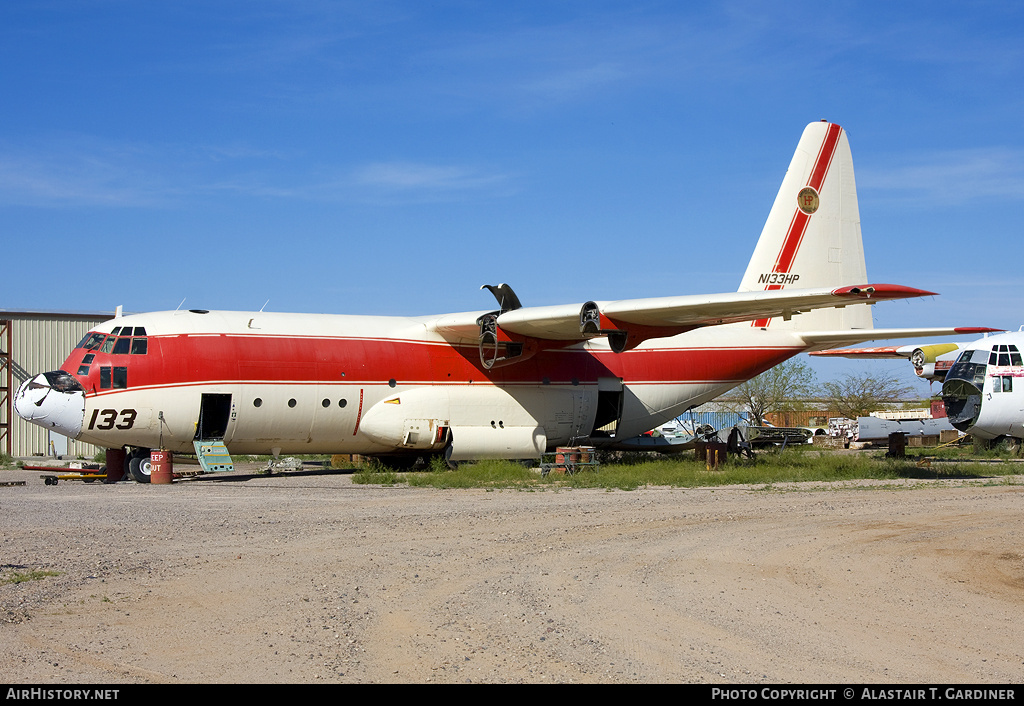 Aircraft Photo of N133HP | Lockheed C-130A/AT Hercules | Hawkins & Powers Aviation | AirHistory.net #44785