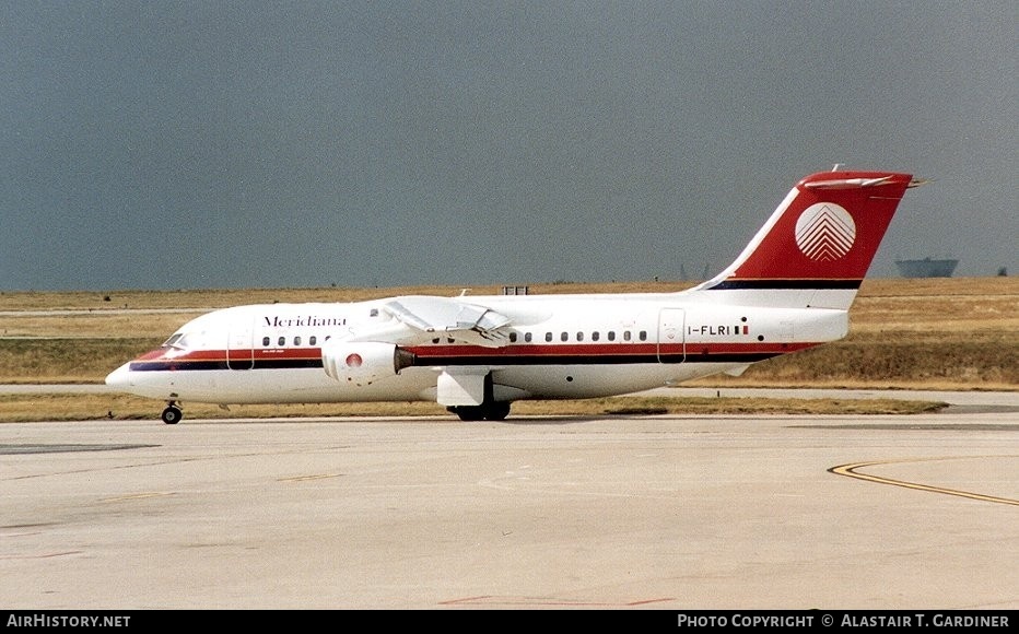Aircraft Photo of I-FLRI | British Aerospace BAe-146-200 | Meridiana | AirHistory.net #44790