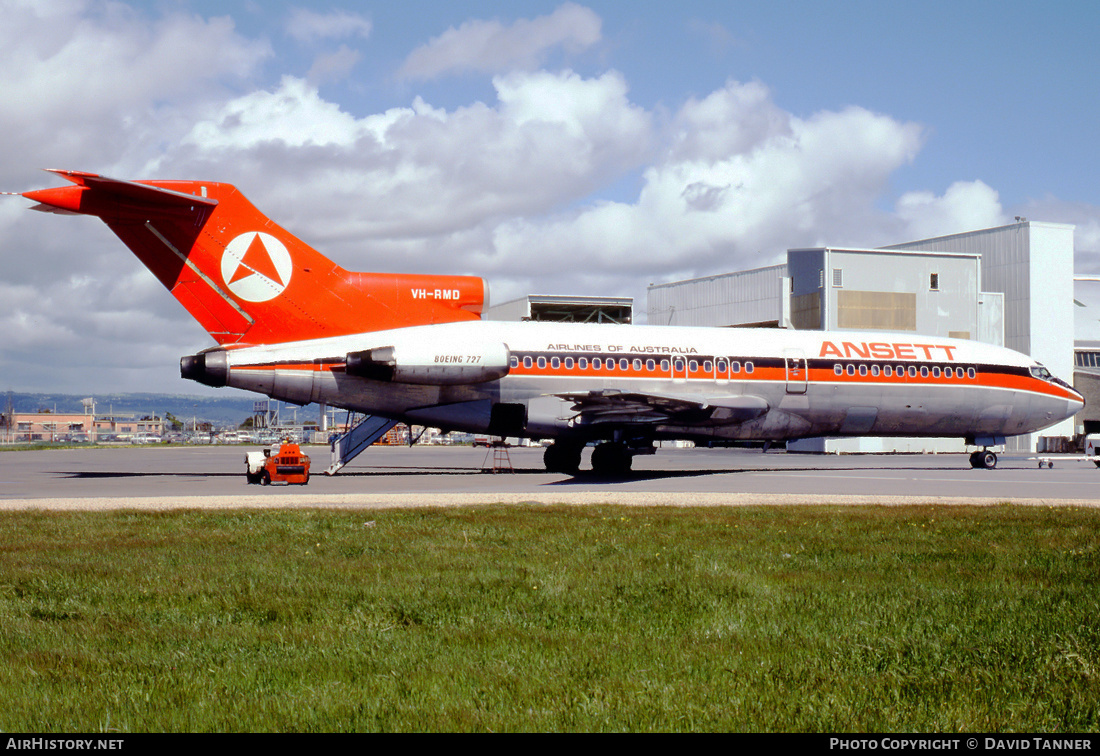 Aircraft Photo of VH-RMD | Boeing 727-77 | Ansett Airlines of Australia | AirHistory.net #44792