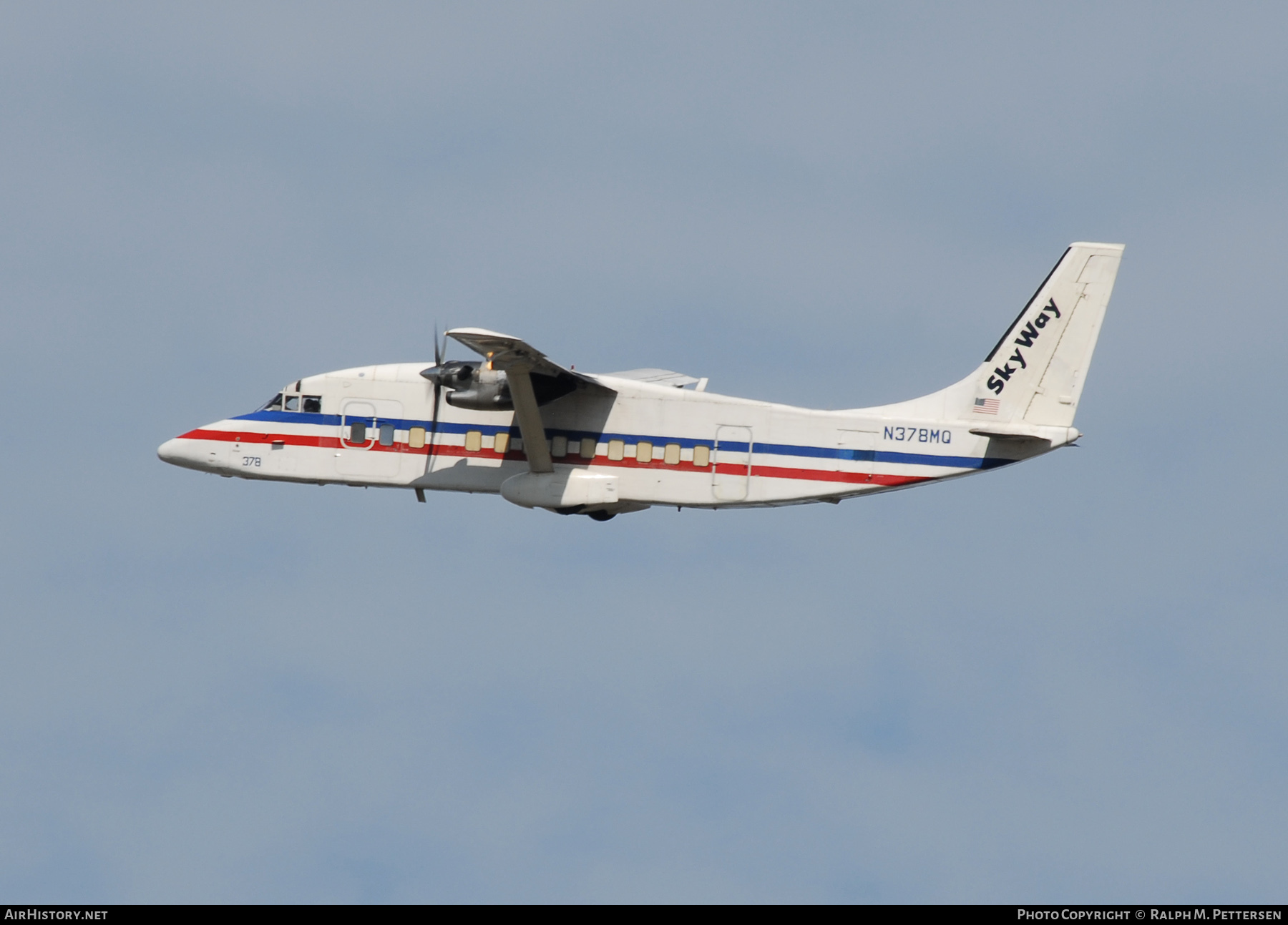 Aircraft Photo of N378MQ | Short 360-200 | SkyWay Enterprises | AirHistory.net #44795
