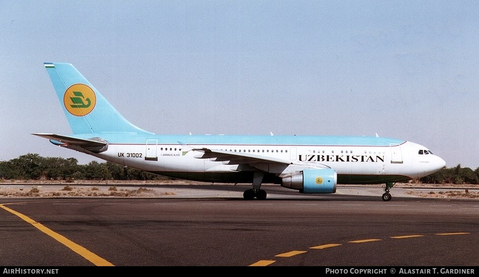 Aircraft Photo of UK-31002 | Airbus A310-324 | Uzbekistan Airways | AirHistory.net #44805