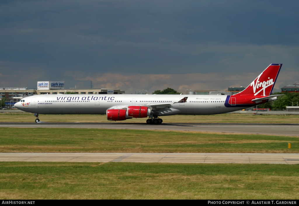 Aircraft Photo of G-VSHY | Airbus A340-642 | Virgin Atlantic Airways | AirHistory.net #44825