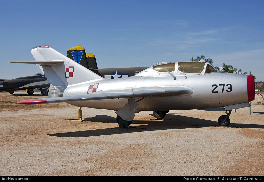 Aircraft Photo of 273 | PZL-Mielec SBLim-2 (MiG-15UTI) | Poland - Air Force | AirHistory.net #44833