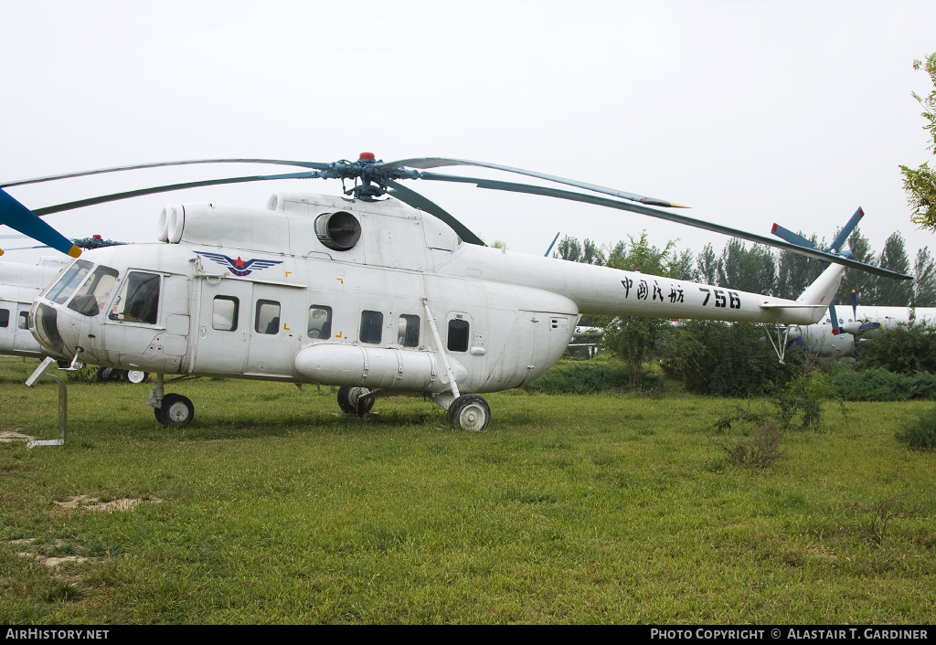Aircraft Photo of 756 | Mil Mi-8P | CAAC - Civil Aviation Administration of China | AirHistory.net #44863
